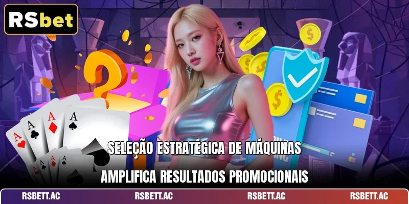 Seleção estratégica de máquinas amplifica resultados promocionais